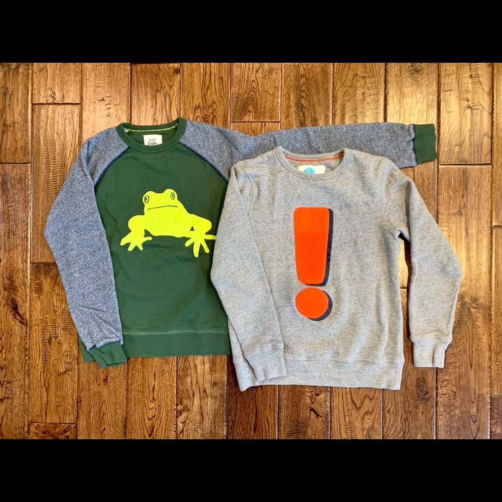 Mini Boden Size 11-12 Sweatshirt Bundle (2)